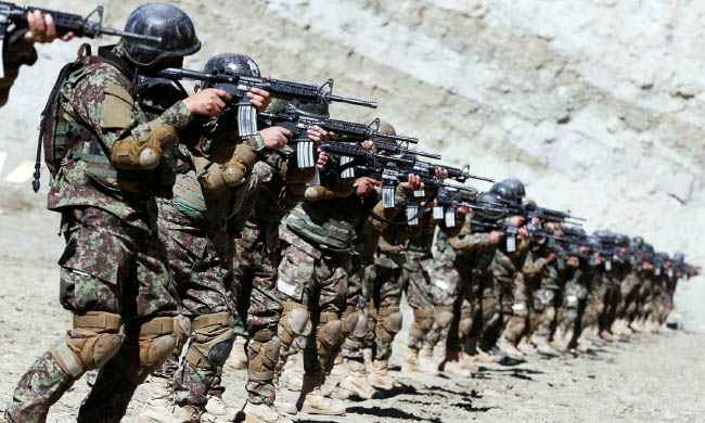 پایان روند ثبت بیومتریک سربازان و افسران اردوی ملی